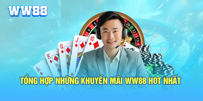 Khuyến mãi ww88: Những điều hấp dẫn bạn không nên bỏ qua 3 Khuyến mãi ww88 hot