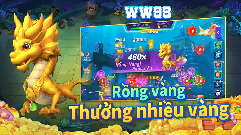 Game bắn cá Rồng: Bí kíp săn cá hấp dẫn nhất WW88 4 bonus bắn cá Rồng