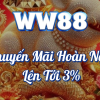 Khuyến Mãi Hoàn Nạp Lên Tới 3% Tại WW88