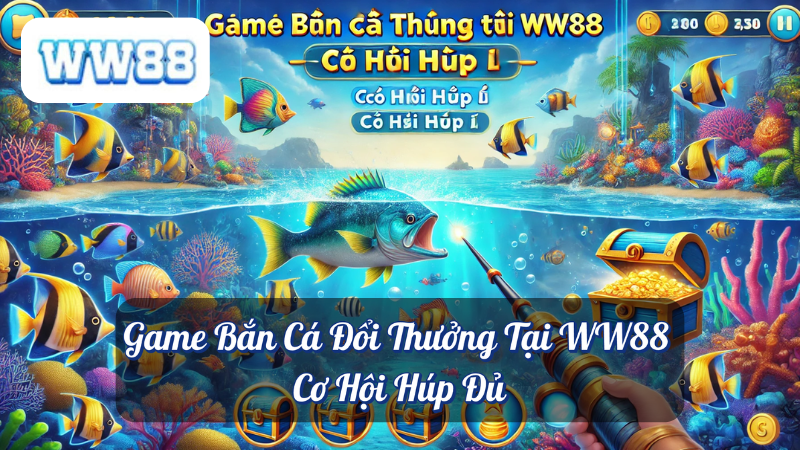 Game Bắn Cá Đổi Thưởng Tại WW88 - Cơ Hội Húp Đủ